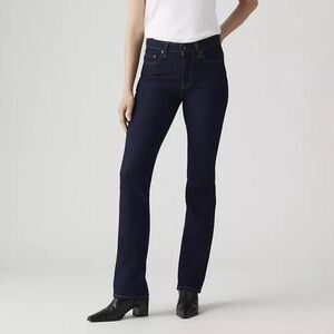 Levis Straus jeans country super cute hipster blue modern boot cut denim pants